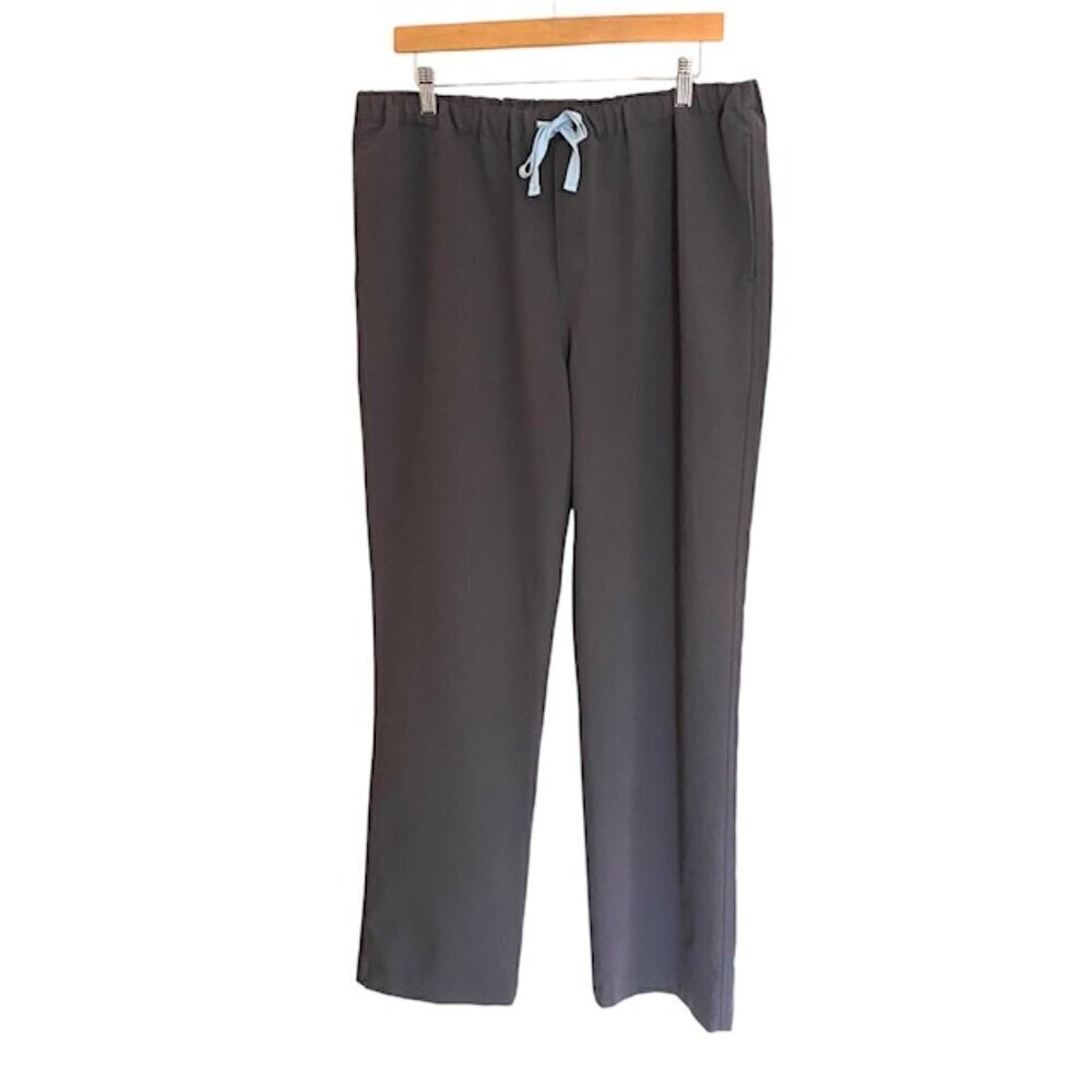 Figs Pisco Grey Basic Scrub Pants Large